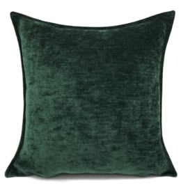 kussenhoes - Smaragd groen ± 45x45cm